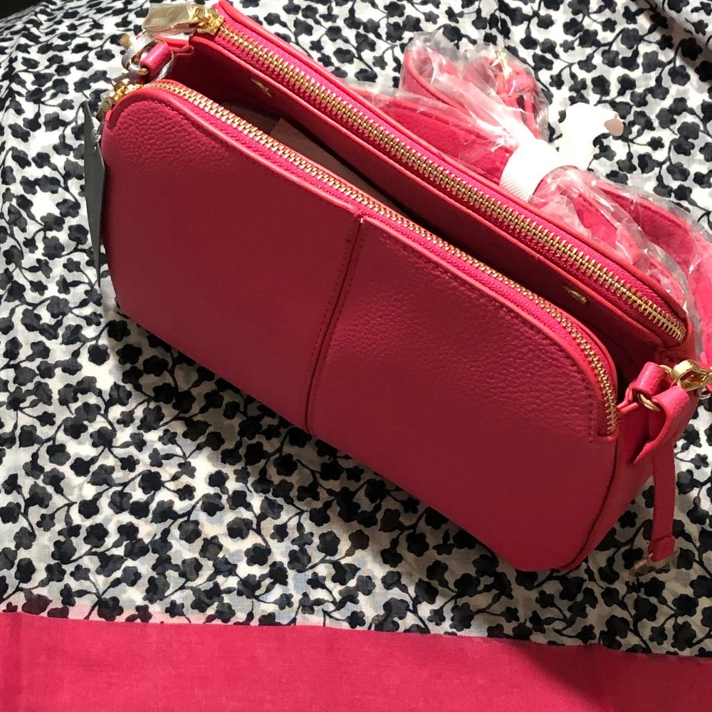 Laura Ashley Hot Pink Cross Body Handbag - Picture 2 of 16